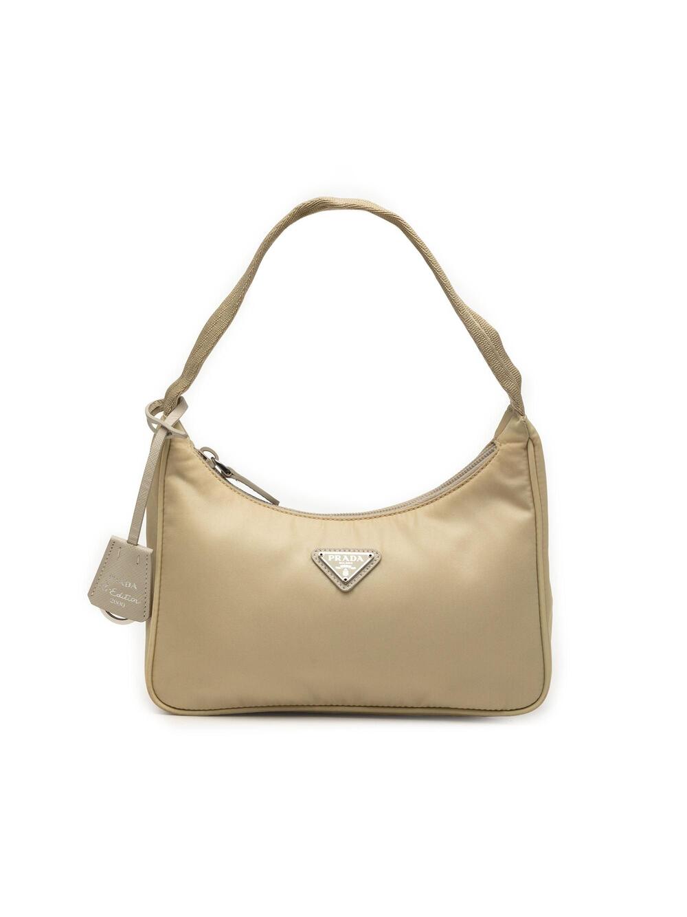 Prada Re-Edition Hobo Tessuto Mini #366740P79B